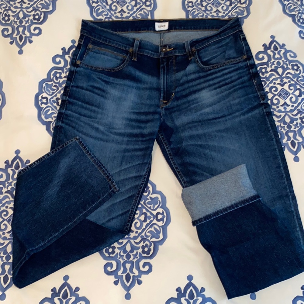 Never Worn HUDSON Blake Slim Straight